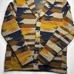 Junk Food Clothing Multicolor Patterned Cardigan